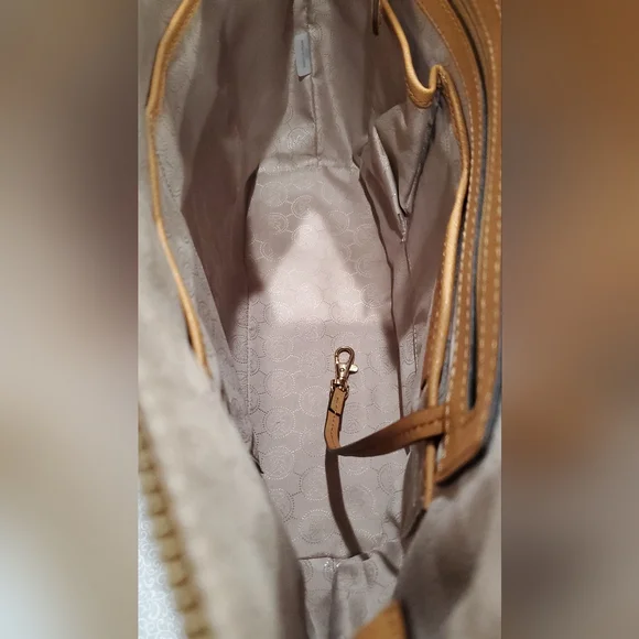 Michael Kors Jet Set East West Saffiano Leather Tote - Picture 11 of 16